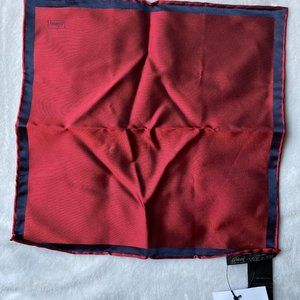 Brioni Men's Pocket Square with Border